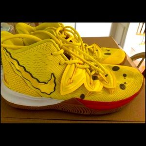 Sponge bob Kyrie 5’s